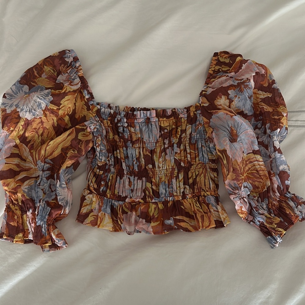 MINKPINK Serena Shirred Blouse - Picture 5 of 7